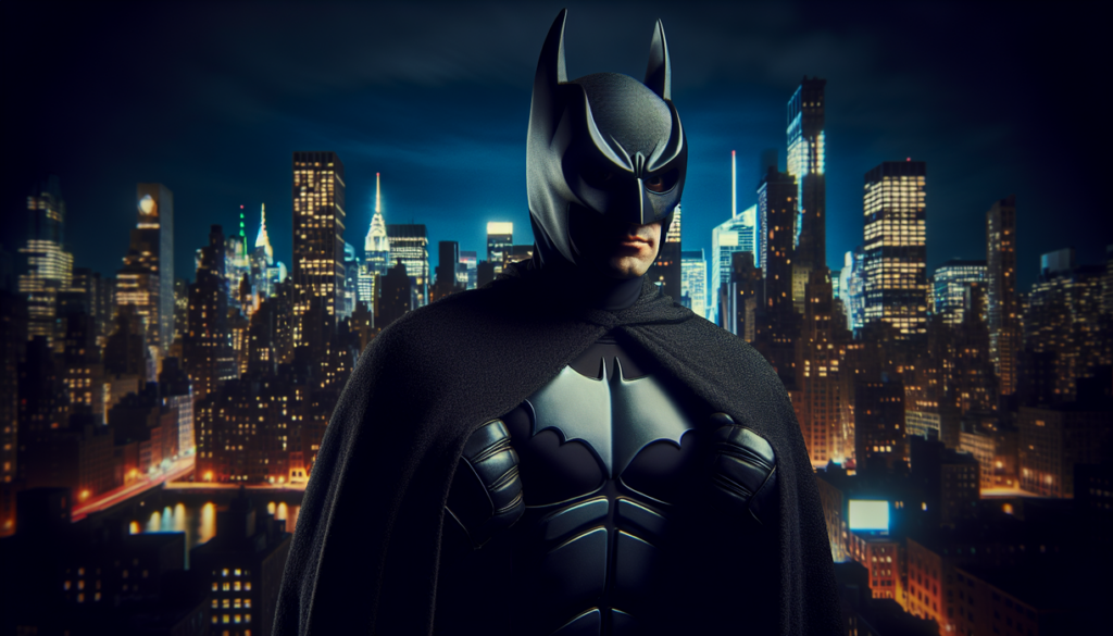 alt_text: A 1980s DC comic cover featuring Batman in a dramatic, heroic stance, influencing modern depictions.