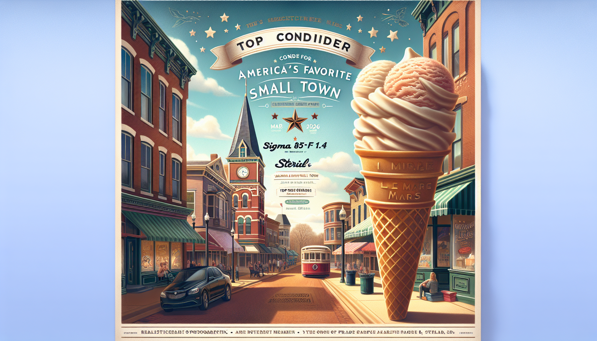 alt_text: Vintage-style illustration of Le Mars with nostalgic elements highlighting its star history.