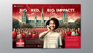 alt_text: "Cornell event poster titled 'News That Saves Lives' highlights urgent call to action."