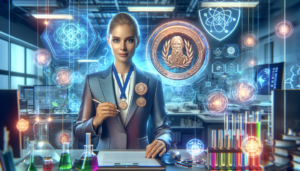 alt_text: The Galvani Medal, symbolizing a scientific breakthrough, displayed prominently.