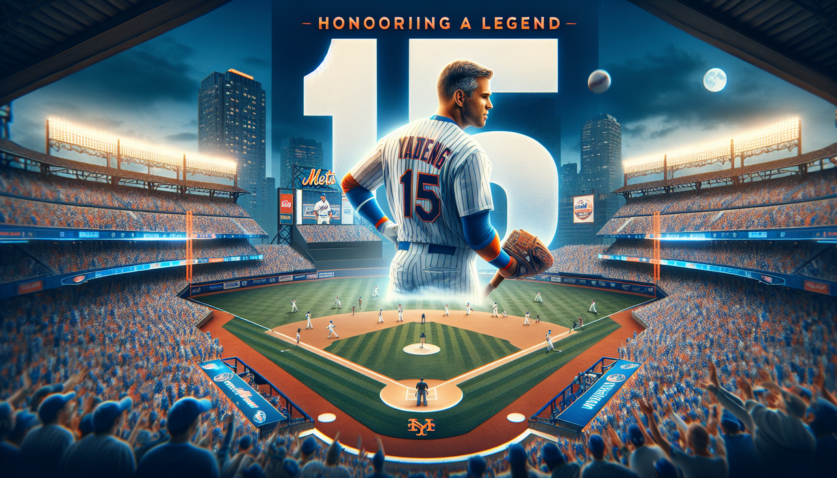 alt_text: Carlos Beltrán's Mets jersey retirement ceremony honoring his contributions to the team.