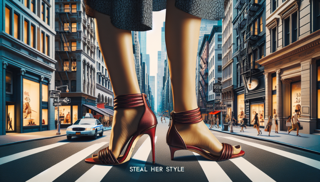 alt_text: Taylor Swift reveals a creative sandals trick, leaving shoppers amazed and intrigued.